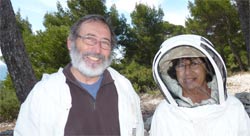 Jean-Jacques et Geneviève Laborde, apiculteurs