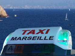 lumineux du taxi marseillais